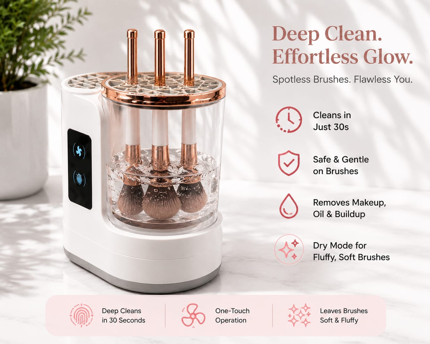 𝗕𝗿𝘂𝘀𝗵𝗕𝗮𝘁𝗵™ 𝗘𝗹𝗲𝗰𝘁𝗿𝗶𝗰 𝗠𝗮𝗸𝗲𝘂𝗽 𝗕𝗿𝘂𝘀𝗵 𝗖𝗹𝗲𝗮𝗻𝗲𝗿